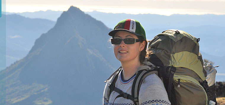 On the way down from Hikurangi, New Zealand